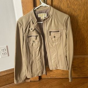 Michael Korda leather jacket